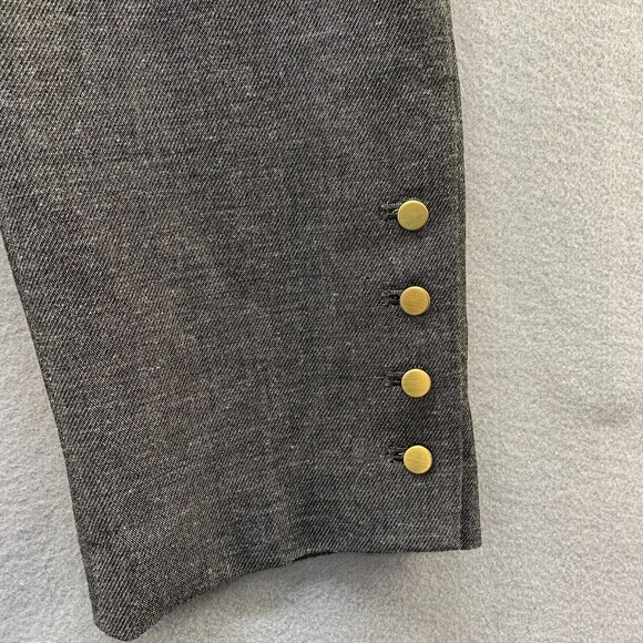 Talbots Chatham Ankle Pants Womens 6 Ankle Buttons Career Business 2021 Preppy - Picture 8 of 16